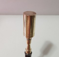 Brass Bore Brushes James Dixon & Sons K Skeggles England Eley Turn Screw Vintage