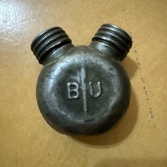1x Surplus Romanian (cugir) Military Oil Double Spout Bottle B U Sks 7.62 X39mm