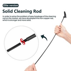 Raiseek Gun Cleaning Kit Elite Version for 5.56 Cleaning Kit .22 Rifle Gun Cl…