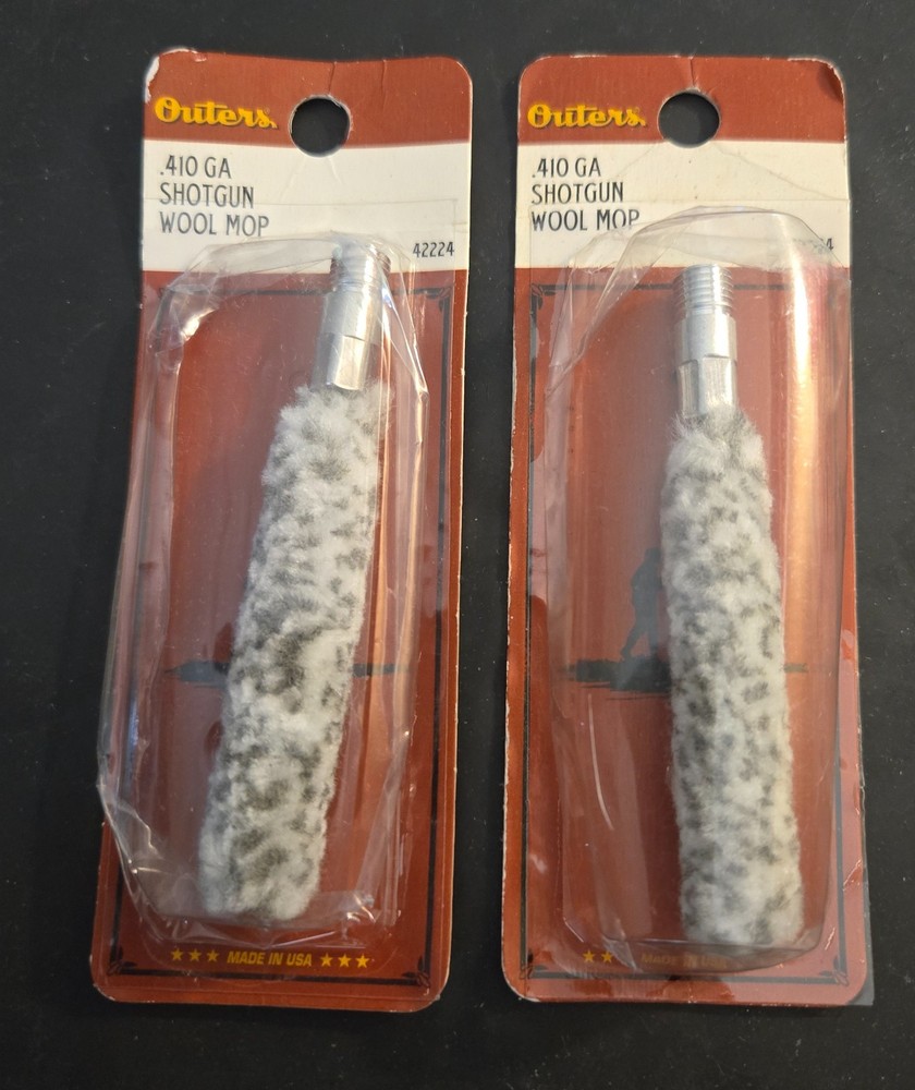 Outers .410 Shotgun Wool Mop Gun Cleaning New