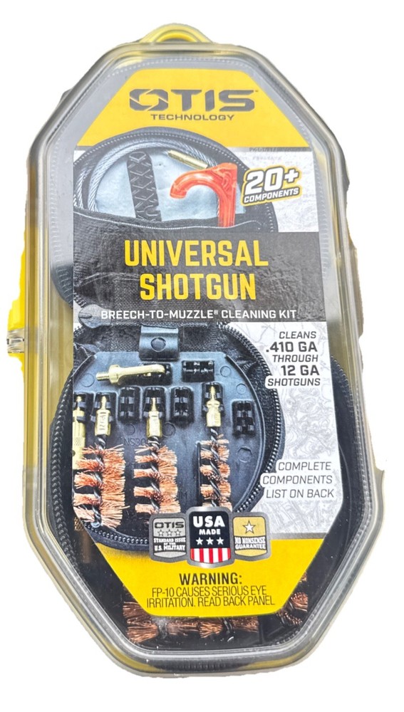 Otis Technology Universal Shotgun 410/20/12 Breech To Muzzle Cleaning Kit