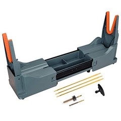 Compact Rifle Shotgun Cleaning Stand Portable Non-Slip Grip W/ Bonus Tools New