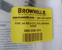 Brownells Fine .44 Rev/Cyl Polishing Hone 080-608-244
