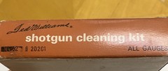 Vtg Sears Ted Williams Shotgun Cleaning Kit 20201 w/ Rare 1978 Candid Photo Lot