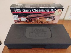 Kleen Bore HandGun Cleaning Kit w/ Steel Rod 38/357/9mm Model # PK-210
