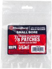 KleenBore P200 Cotton Patches .17/.177/.204 Small Bore Rifle 100% Flannel 100PK