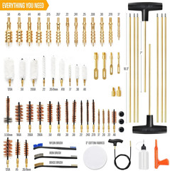 Elite Gun Cleaning Kit, Handgun Shotgun Pistol Universal Cleaning Kit with All B