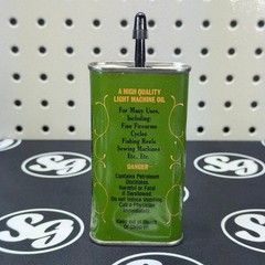 Remington Handy Oiler Tin Metal Gun Oil Can Rifle Hunting NOS FULL Vintage Green