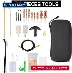 Gun Cleaning Kit Universal Handgun Cleaning Kit, .22,.357,.38,9mm,.45 Caliber Pi