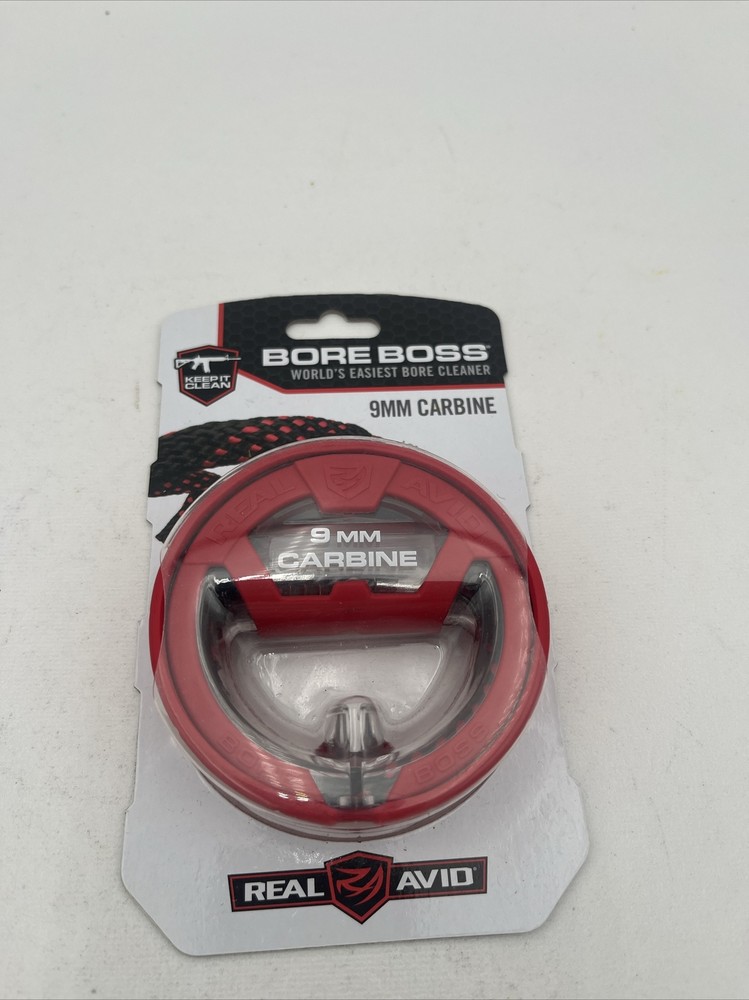 Real Avid Bore Boss Gun Cleaning System | Rapid Pull Through Barrel & Bore 9mm