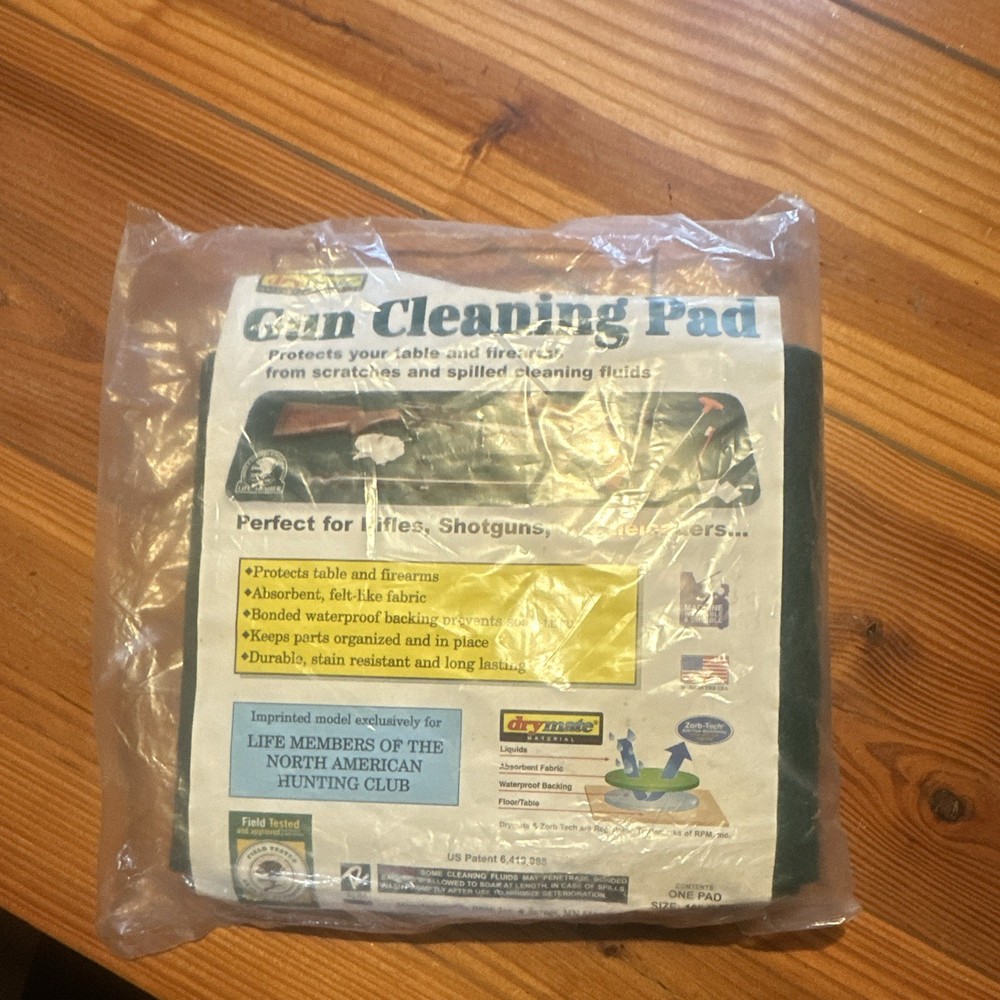 Drymate Gun Cleaning Pad Absorbent Waterproof North American Hunting Club
