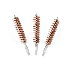 3Pcs Bronze Bristle Bore Long Brush .45Caliber 8×32 Thread for Gun Cleaning Rod