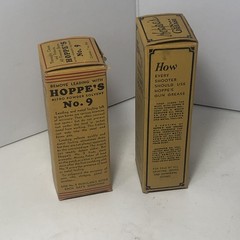 Vintage Hoppe’s Powder Solvent No. 9 *Empty* 2fl.oz. Glass Bottle …A1