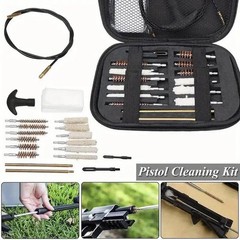 43pcs Heavy Duty Gun Cleaning Kit With Zippered Carrying Case for All Firearms