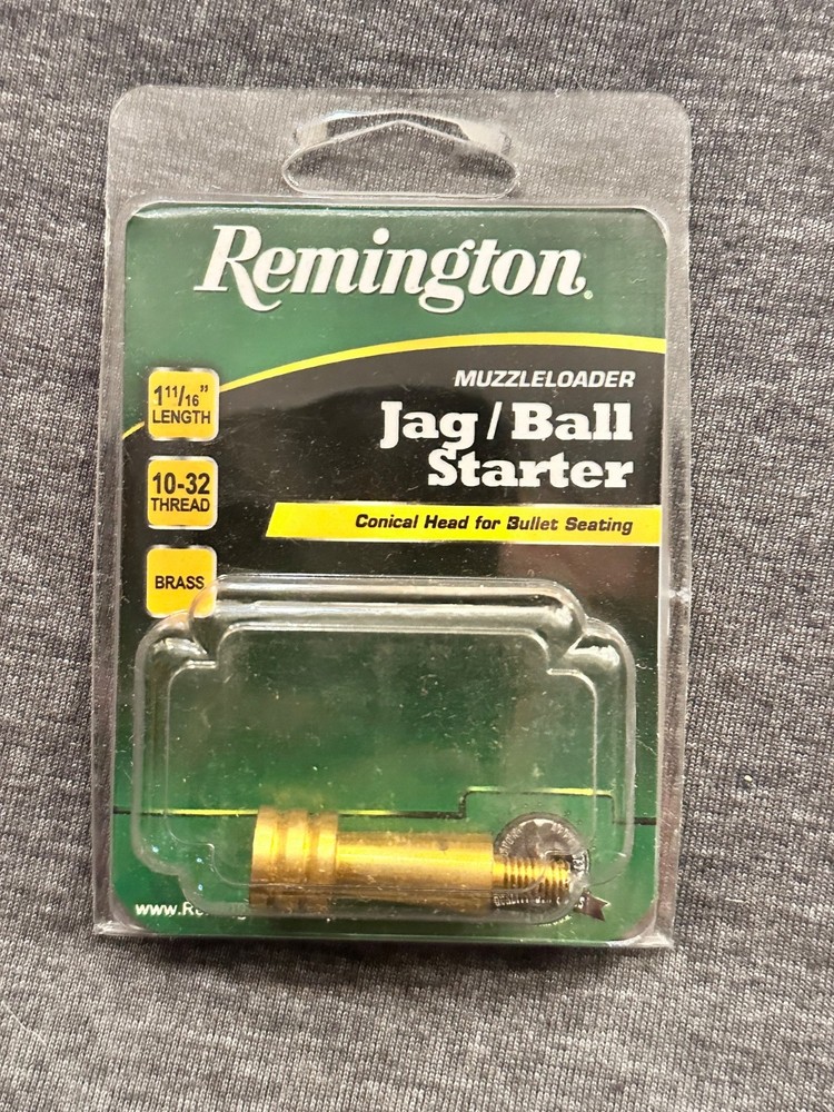 NOS REMINGTON 700 ML MUZZLE LOADER BRASS Ball Starter JAG 10-32