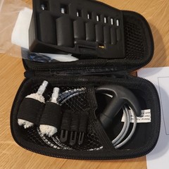 Quail Forever Gun Cleaning Kit Orange/Black Zip Case w/ Brushes, Mops, Patches
