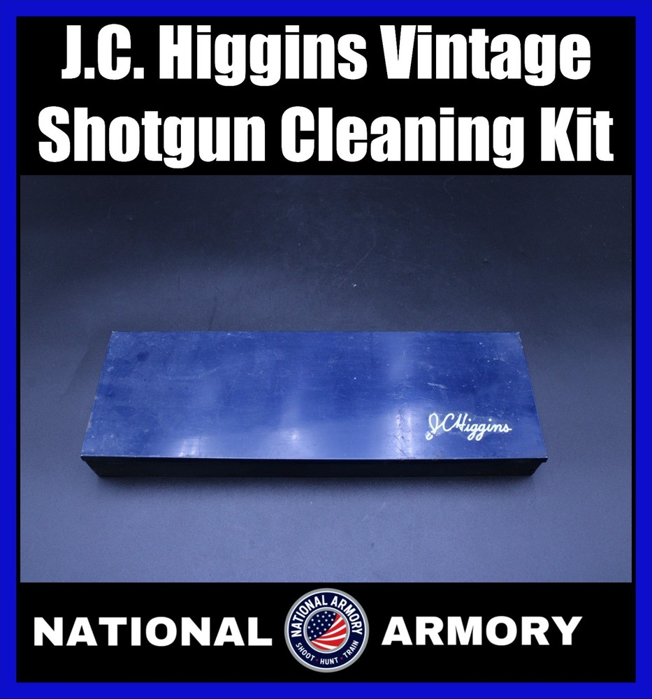 Vintage Sears Roebuck J.C. Higgins Shotgun Cleaning Kit No. 722 24G13