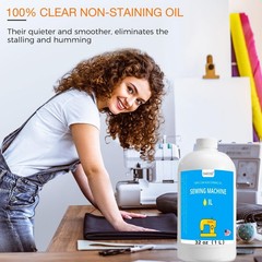 32 oz Fine Light Sewing Machine Oil and Lubricant, Commercial & Industrial Mi…