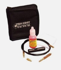 PRO-SHOT Tactical Pull Through Cleaning Kit for .40 Cal / 10mm #PTK40/10