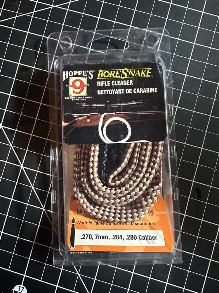 Hoppe’s Original Boresnake Den Rifle Cleaner 270cal,7mm,284,280Cal