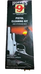 Hoppe’s No 9 Gun Cleaning Kit for 38 357 and 9mm Pistols with Storage Box
