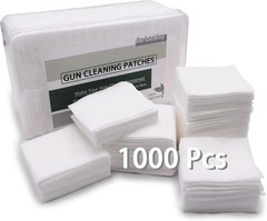 1000PCS Gun Cleaning Patches for Firearms, Highly Absorbent Gun Cleaning Clot…