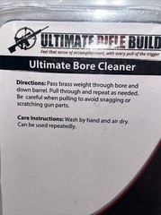 Ultimate Rifle Build Gun Snake – Reusable Bore Cleaner 16 Gauge Cleaned