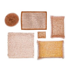 Redecker 2-Ply Copper Scrubbing Cloth & Microfiber Cleaning Wipe – Dual Surface