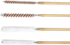 Airgun Cleaning Kit .177 Cal & .22 Cal with Cotton Mop Bronze Brushes Flex Cable