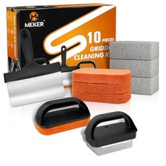 Griddle Cleaning Kit for Blackstone, Flat Top Grill Cleaning Kit with Grill