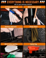 9mm Pistol Basics Single-Caliber Cleaning Kit, Handgun Cleaning kit for .357 .38