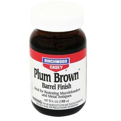 Birchwood Casey Plum Brown Barrel Finish 5 Ounce Bottle 14130