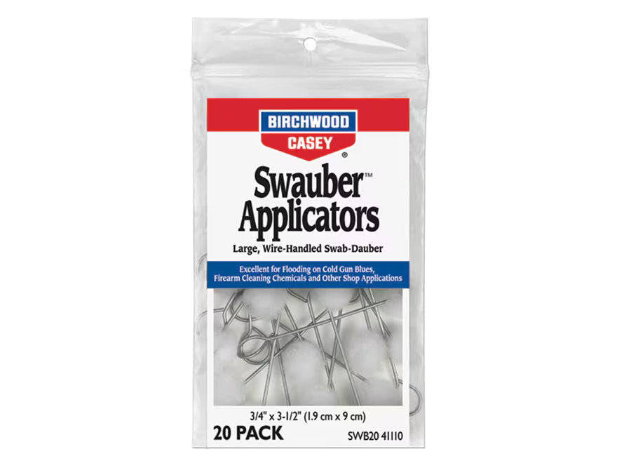 Birchwood Casey Swauber Applicators 20PK