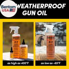 3-In-1 CLP Gun Oil, Lubricates & Preserves All Types of Firearms, Military-Grade