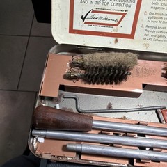 Vintage Gun Cleaning Lot Rod Kit Sears Ted Williams All Gauges Shot Gun