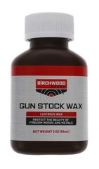 Birchwood Casey Easy-to-Use Gun Stock Wax for 3 Fl Oz (Pack of 1), Brown