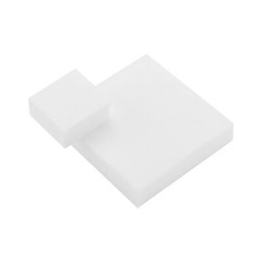 1000 Pcs 2” x 2” Soft Square Cotton Flannel Gun Cleaning Patches with Carton Box