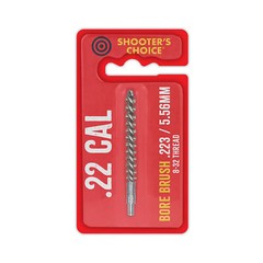 Shooter’s Choice .22 Cal Bore Mop 3″ 8-32 Thread Cotton Cleaning Tool f/.223/5.5