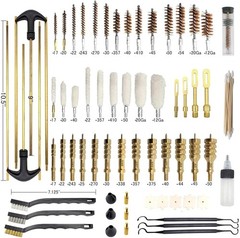 GuardTech Plus Universal Cleaning Kit 60+ Pcs Handgun Shotgun Mens ChristmasGift