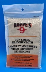 Hoppes Silicone Gun/Reel Cleaning Cloth to Remove Corrosive Epidermal Oils 1218