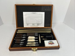 Gun Cleaning Kit Gunmaster Universal UGC 76W Original Wooden Box Pre-Owned Good