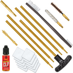 6.5Mm Rifle Cleaning Kit | Comprehensive Kit with Brass Components, Bore Brush,