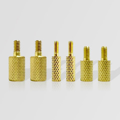 6 Pack Gun Cleaning Rod Fitting Adapter Set 5-40 8-32 10-32 5/16-27 Thread in…