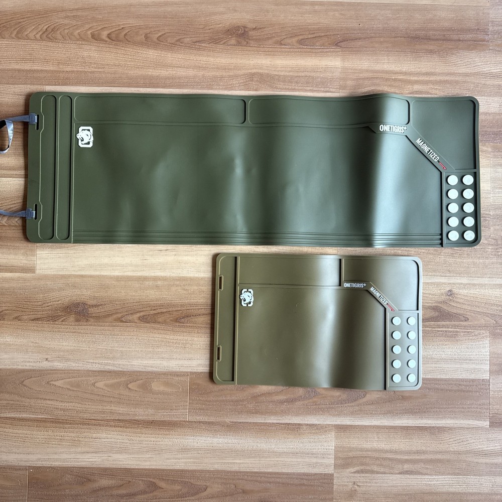 Set of Onetigris Magnetic Gun Cleaning Mats, 36″ x 12″ & 16″ x 10″