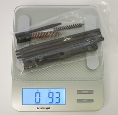 Rifle Cleaning Kit Bore Brushes, Rods, Combination Tool 8 PIECES