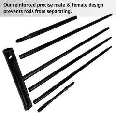 11 pcs .22 Caliber Bore Gun Cleaning Brush Kit