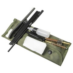 MaximalPower Gun Cleaning Kit Travel Pouch for Pistol 5.56mm .223 22LR .22 Cal