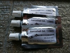Aeroshell 33MS / 64 Mil-Spec Barrel Nut Thread Grease MIL-G-21164D 5ml Pouch