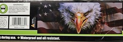 Large Gun Cleaning Mat – 43in x 16in – Eagle with American Flag
