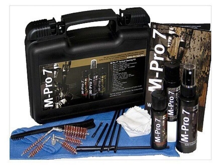 Hoppes M-pro 7 Tactical Universal Cleaning Kit w/Hard Case 070-1505